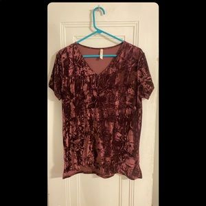Boutique Velvet Shirt